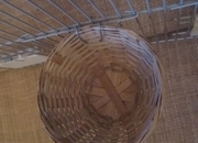 12 x wicker canary nest pans