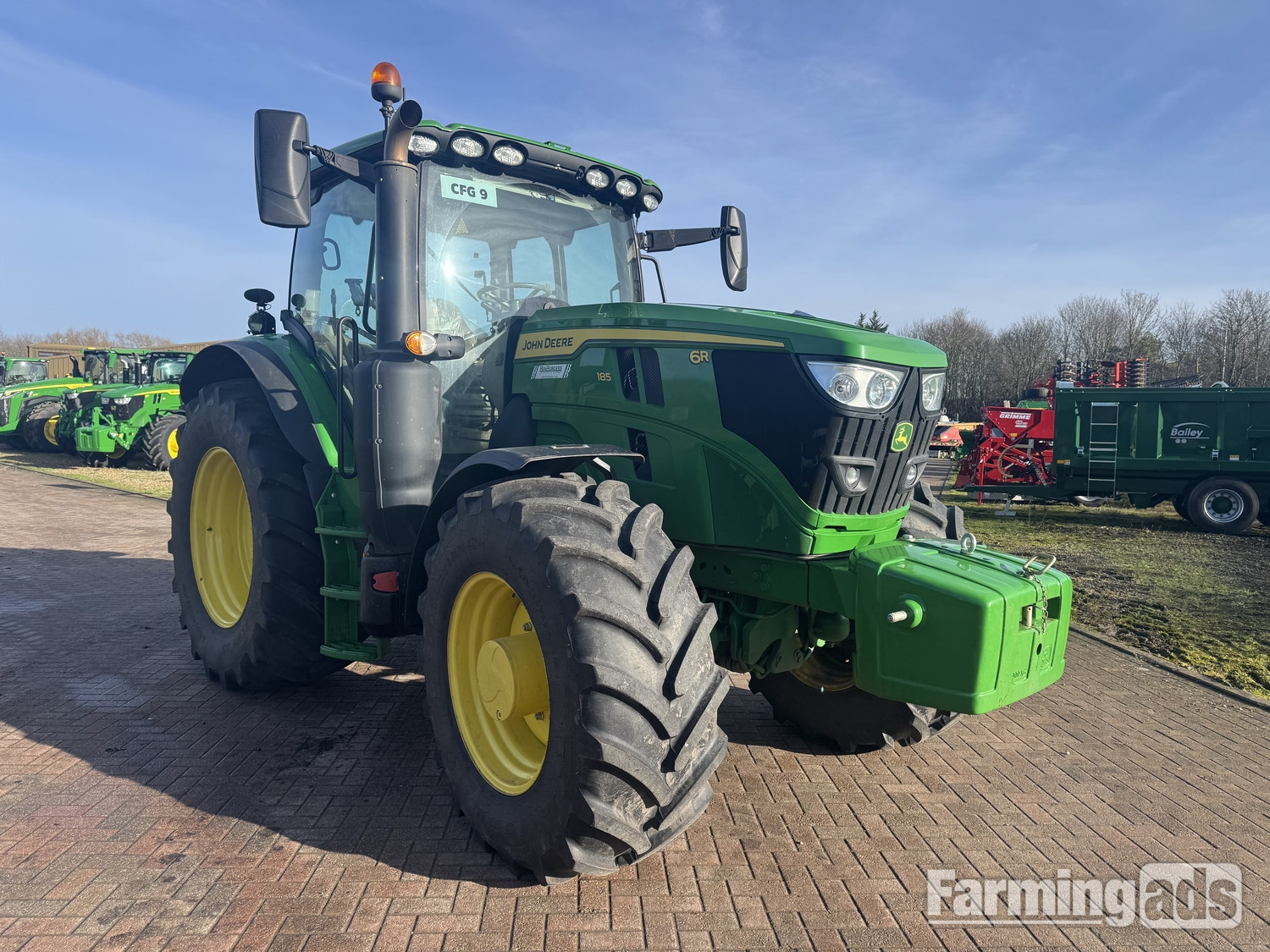  John Deere 6R 185 (2025) Tractor