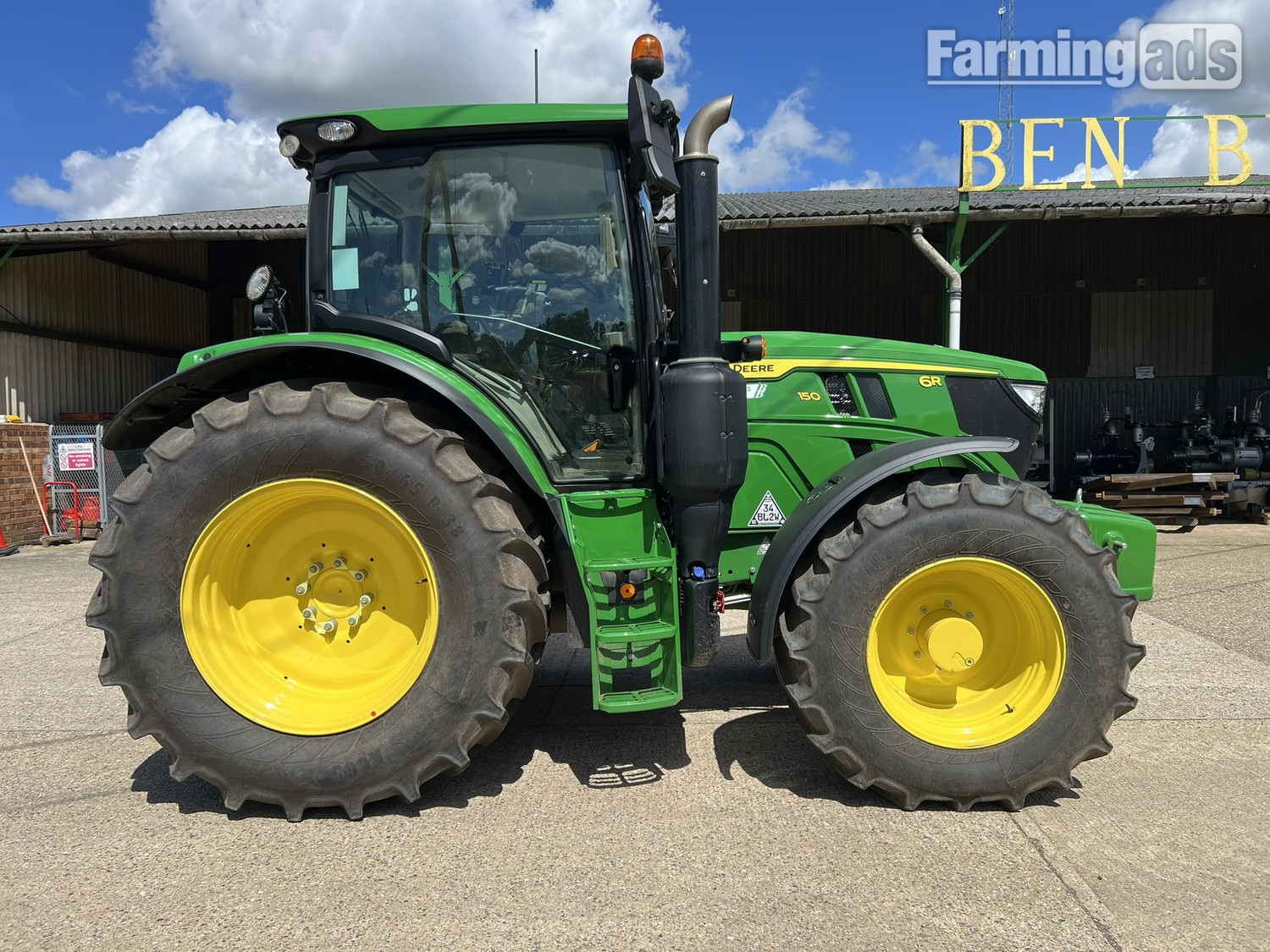 John Deere 6R 150 (2024) Tractor - {CATEGORY}