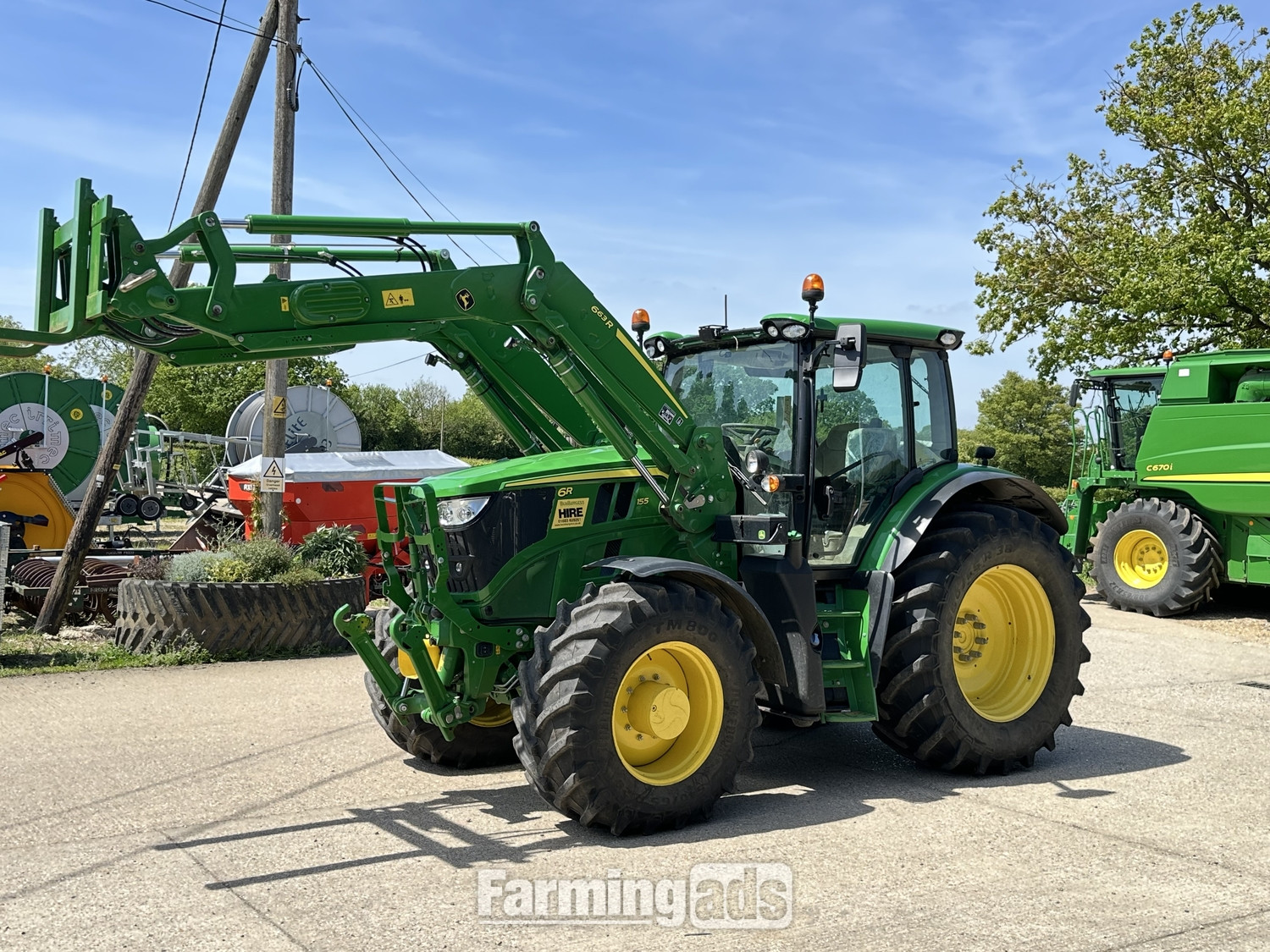 John Deere 6R 155 (2023) Tractor