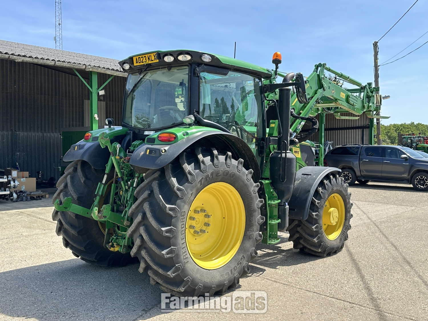 John Deere 6R 155 (2023) Tractor - {CATEGORY}