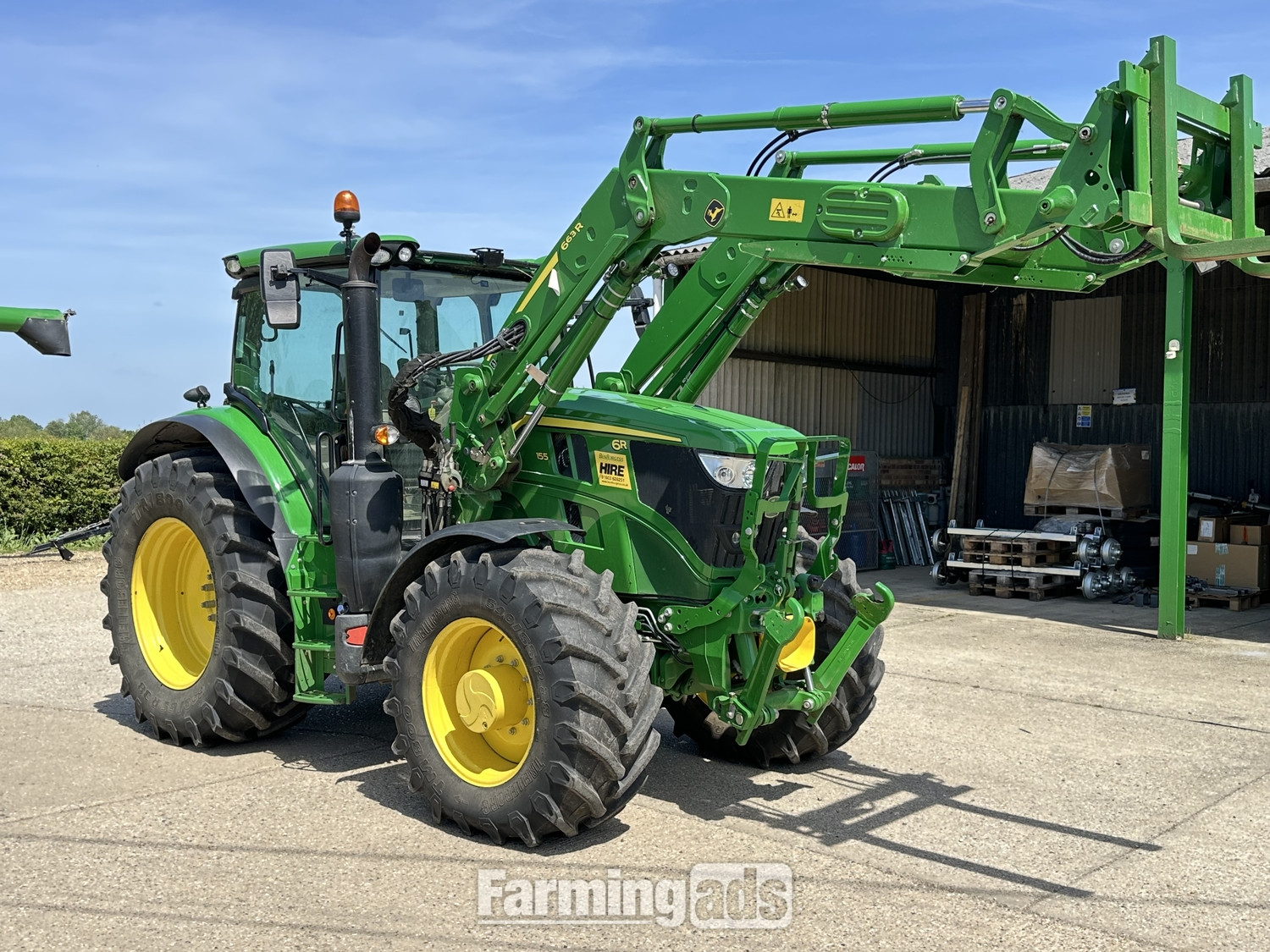  John Deere 6R 155 (2023) Tractor