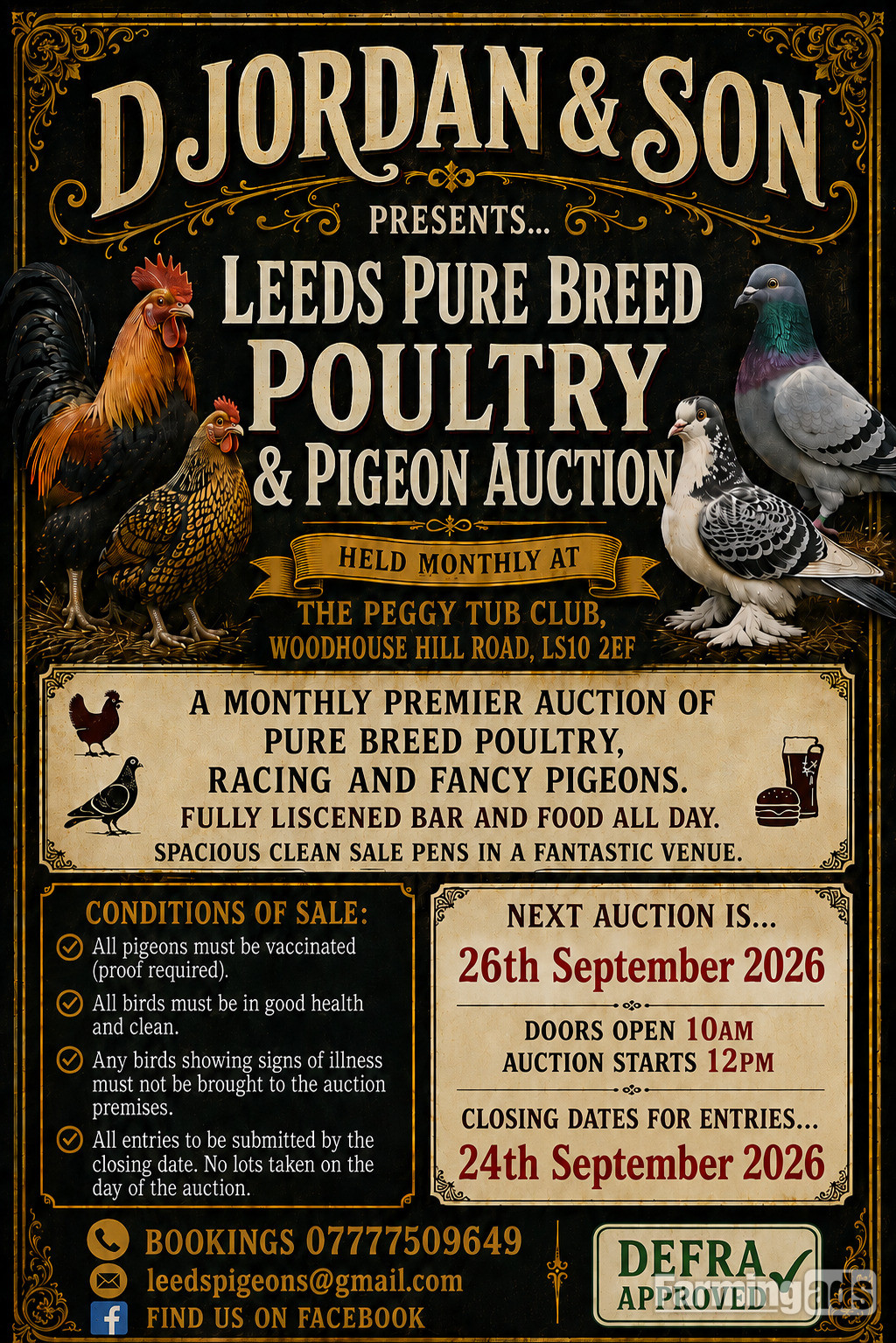 Leeds Poultry and Pigeon Auction