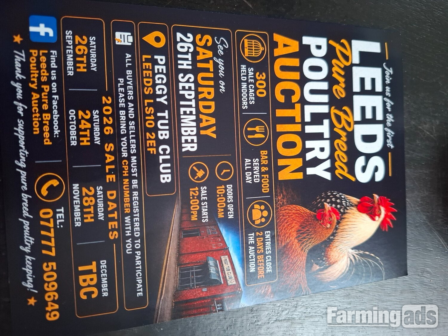 Leeds Poultry and Pigeon Auction