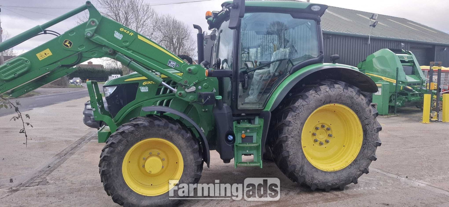 John Deere 6130R (2023) Tractor - {CATEGORY}