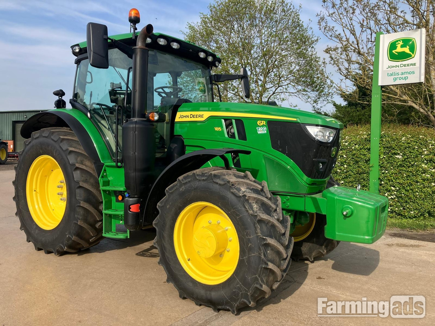 John Deere 6R 185 (2024) Tractor - {CATEGORY}