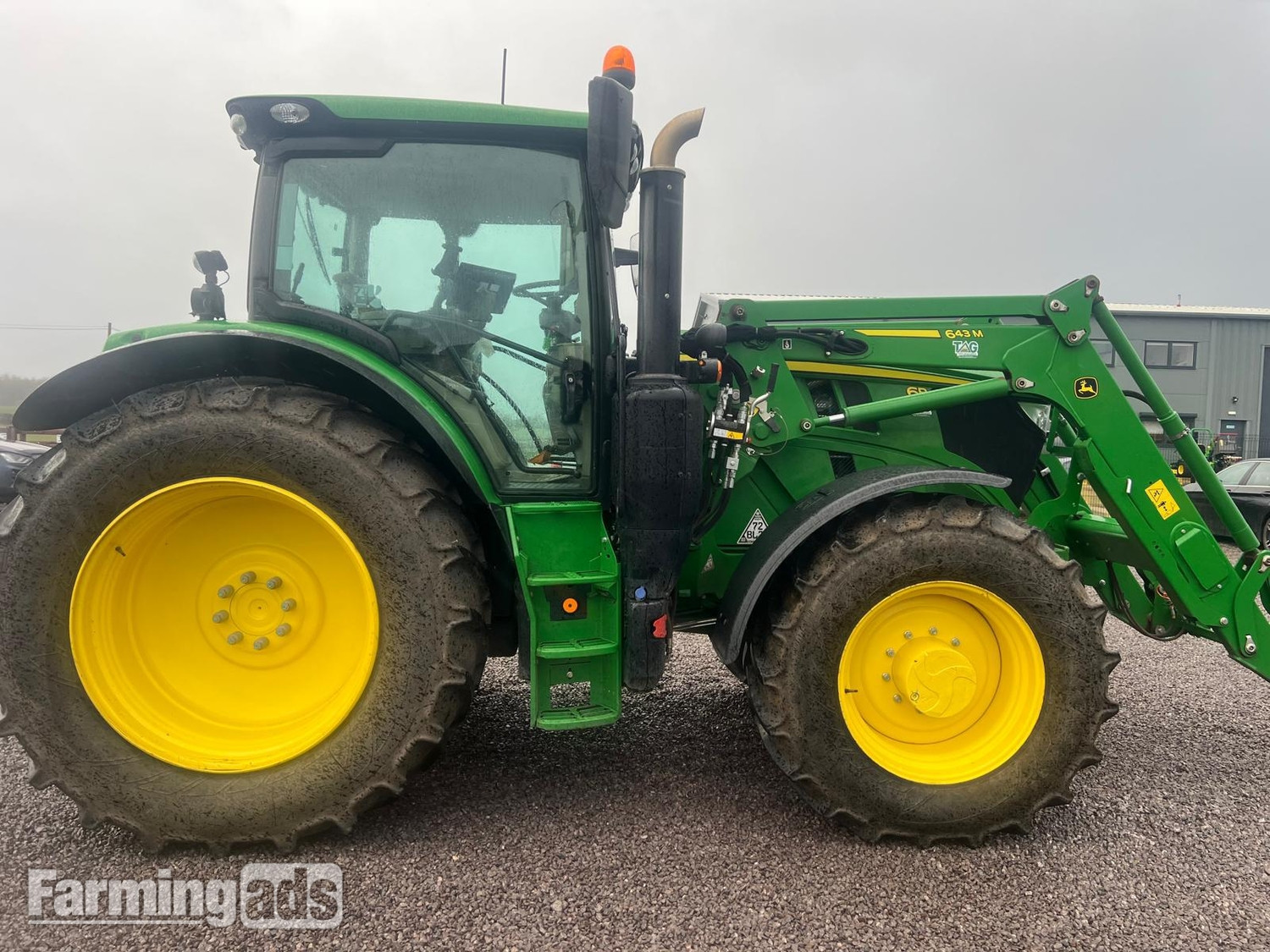 John Deere 6R 185 (2024) Tractor - {CATEGORY}