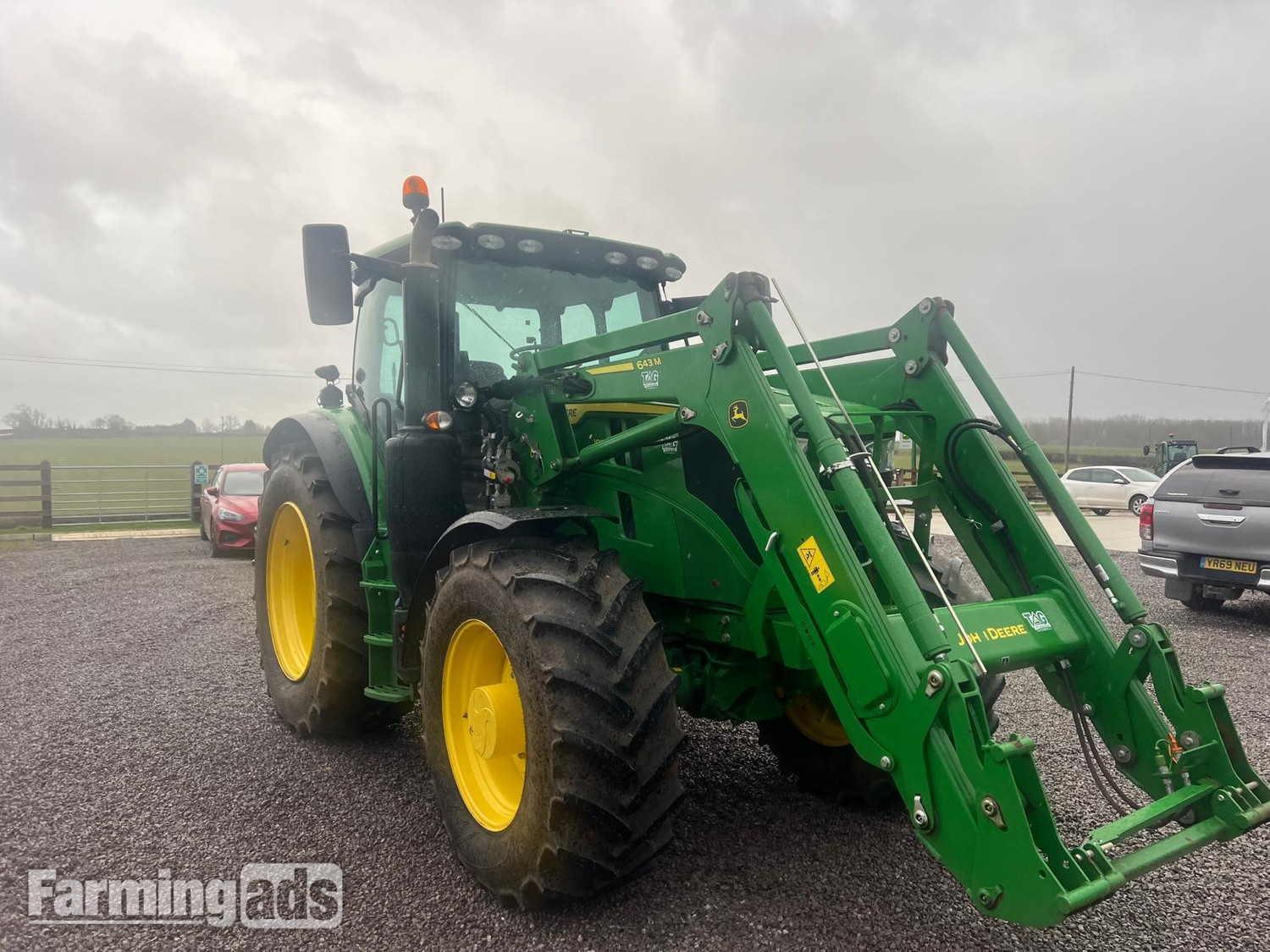 John Deere 6R 185 (2024) Tractor 