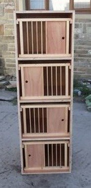 Pigeon nest boxes