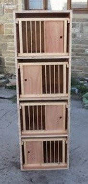 Pigeon nest boxes