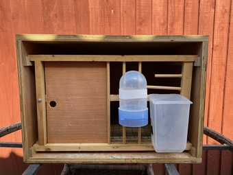 Pigeon nest boxes