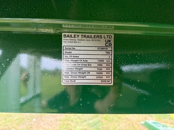 Bailey TB18 Trailer