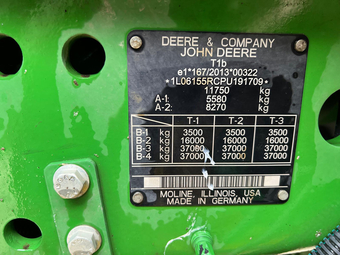 John Deere 6R 155 (2023) Tractor