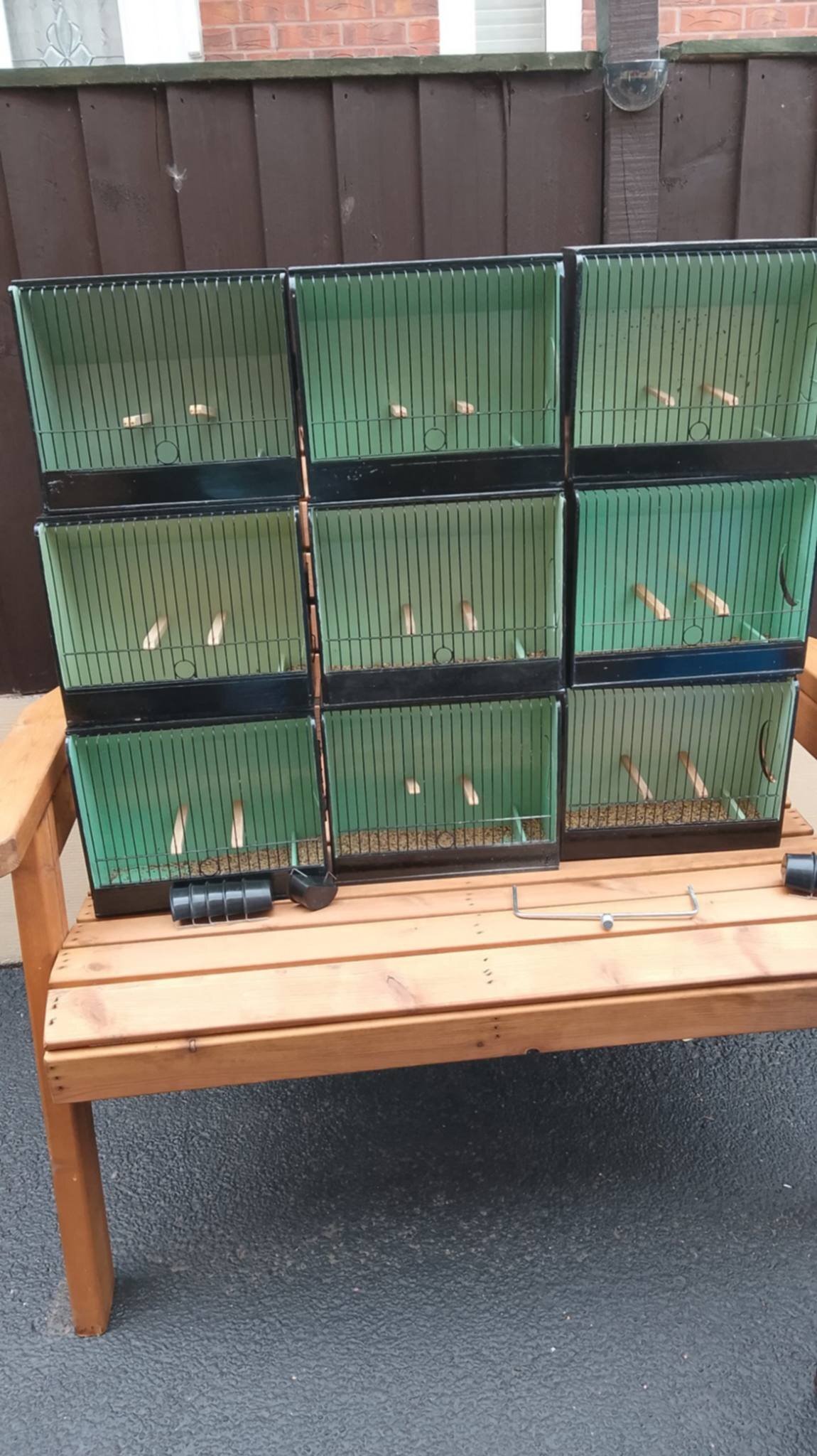 Gloster show boxes plus carrying box