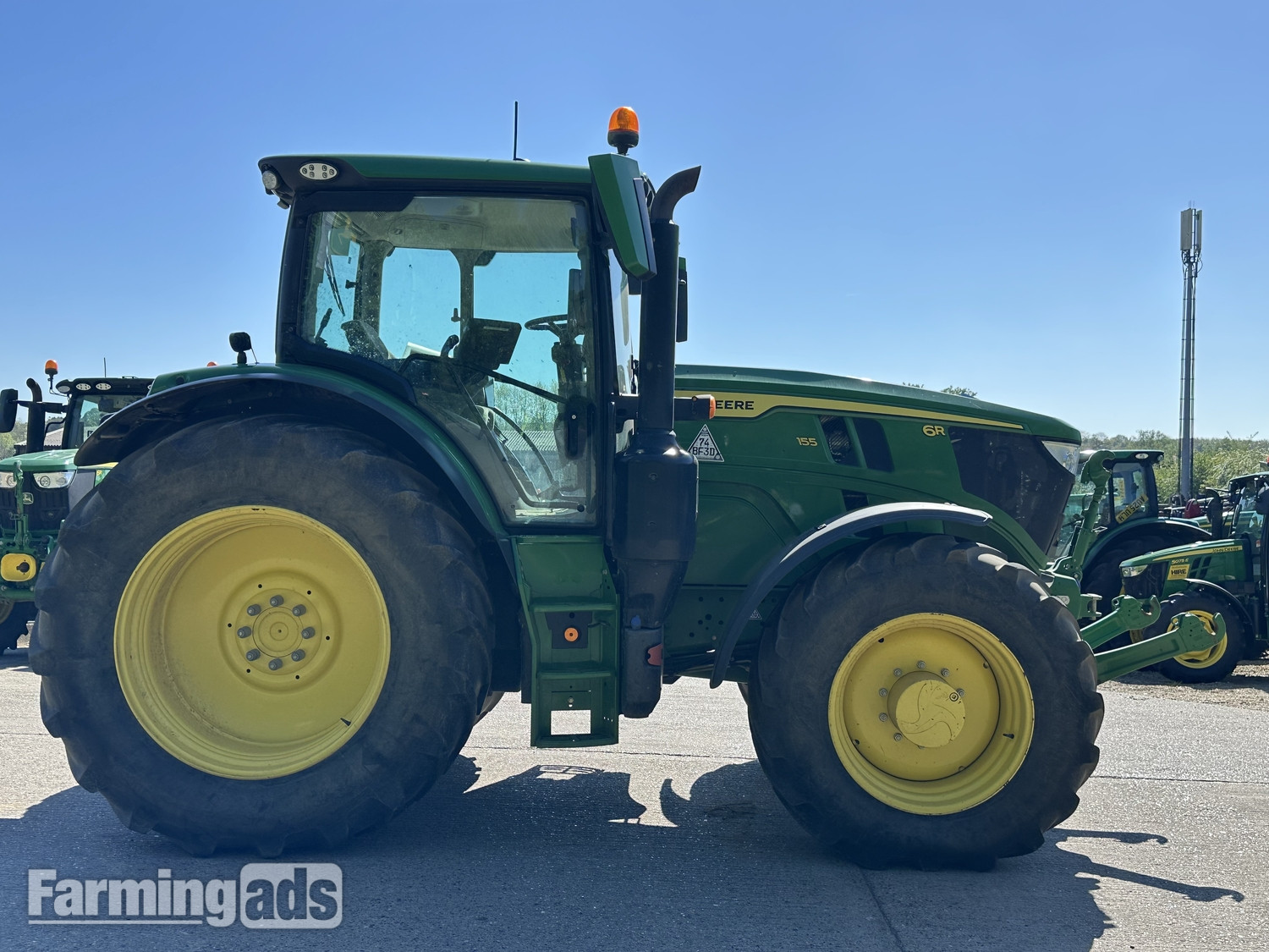 John Deere 6R 155 (2022) Tractor - {CATEGORY}