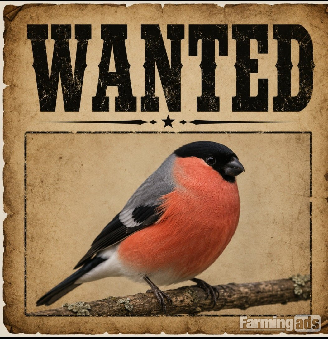 Siberian  and British Bullfinches 