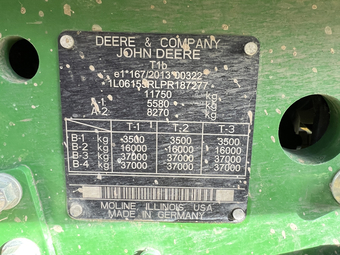 John Deere 6R 155 (2023) Tractor
