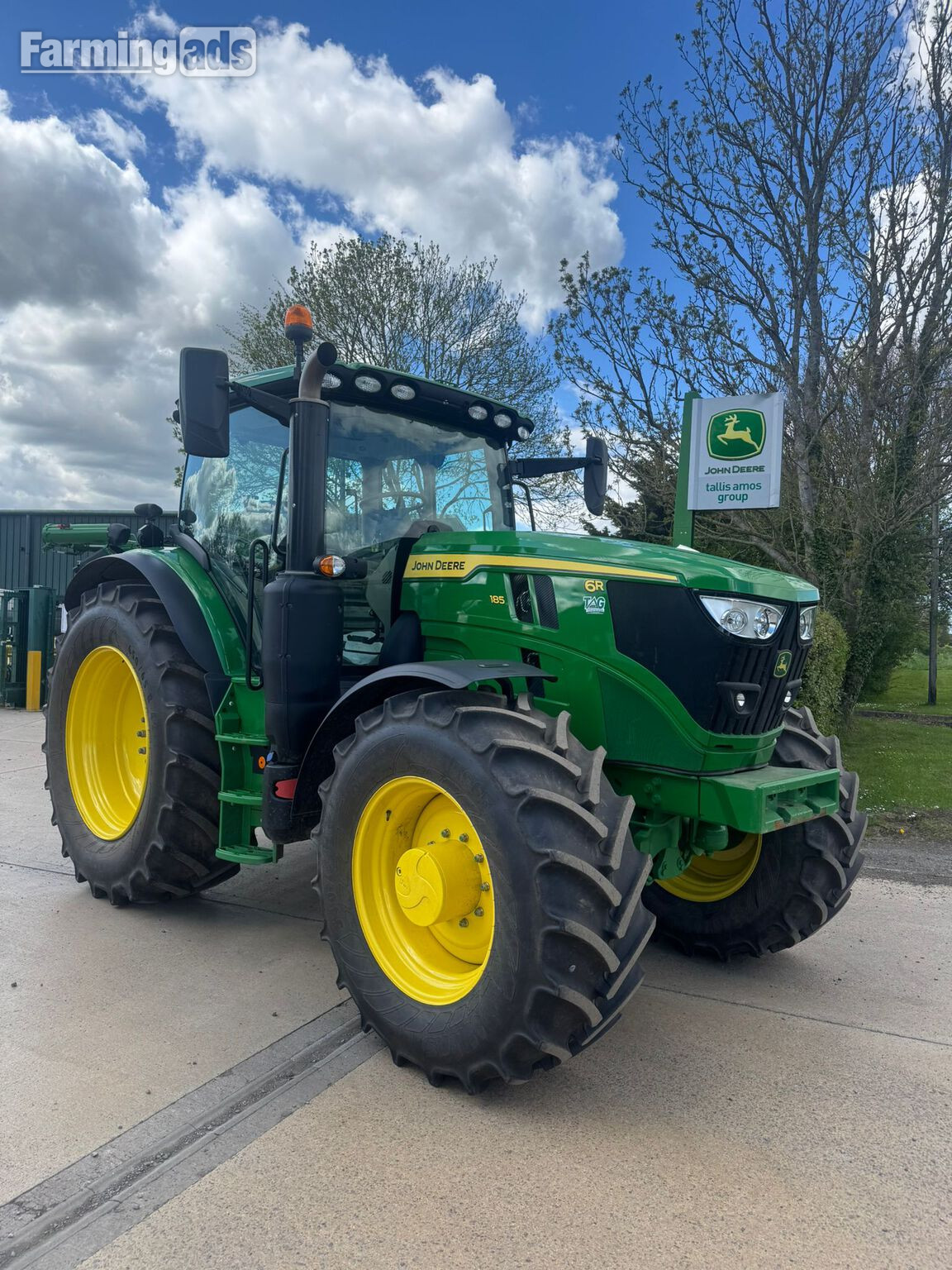 John Deere 6R 185 (2024) Tractor - {CATEGORY}