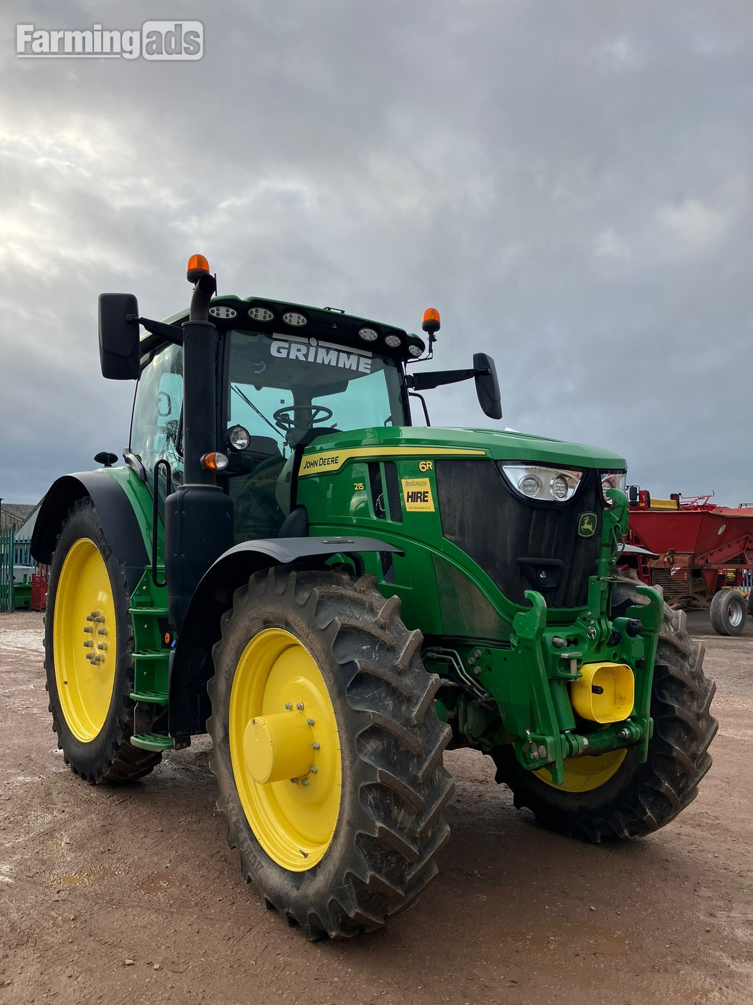  John Deere 6R 215 (2023) Tractor
