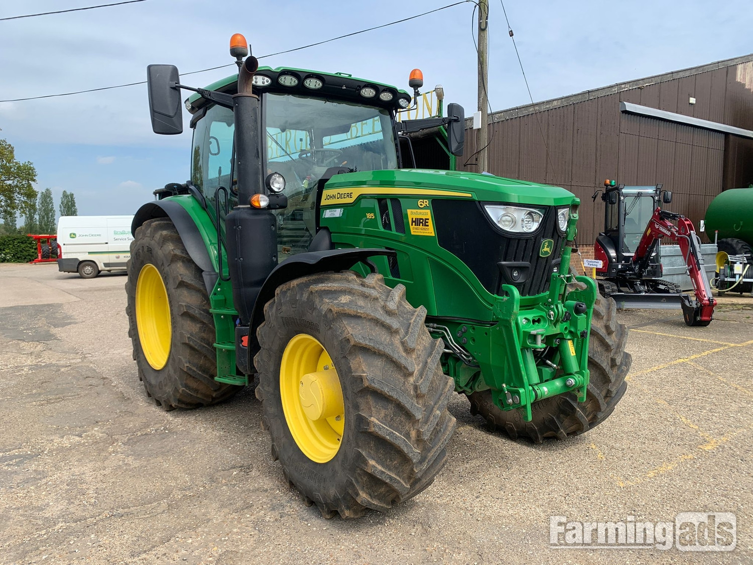  John Deere 6R 185 (2023) Tractor