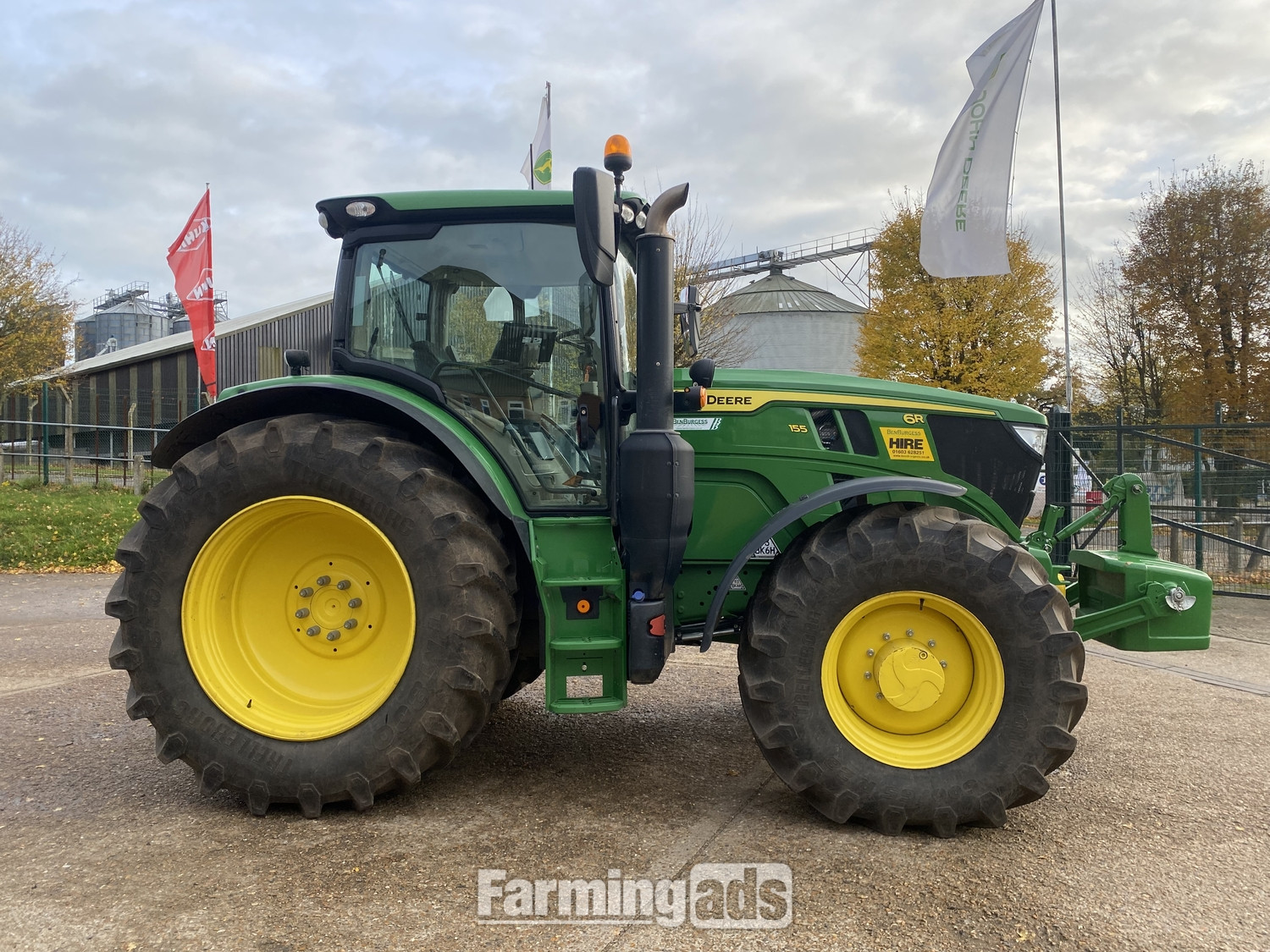 John Deere 6R 155 (2024) Tractor - {CATEGORY}