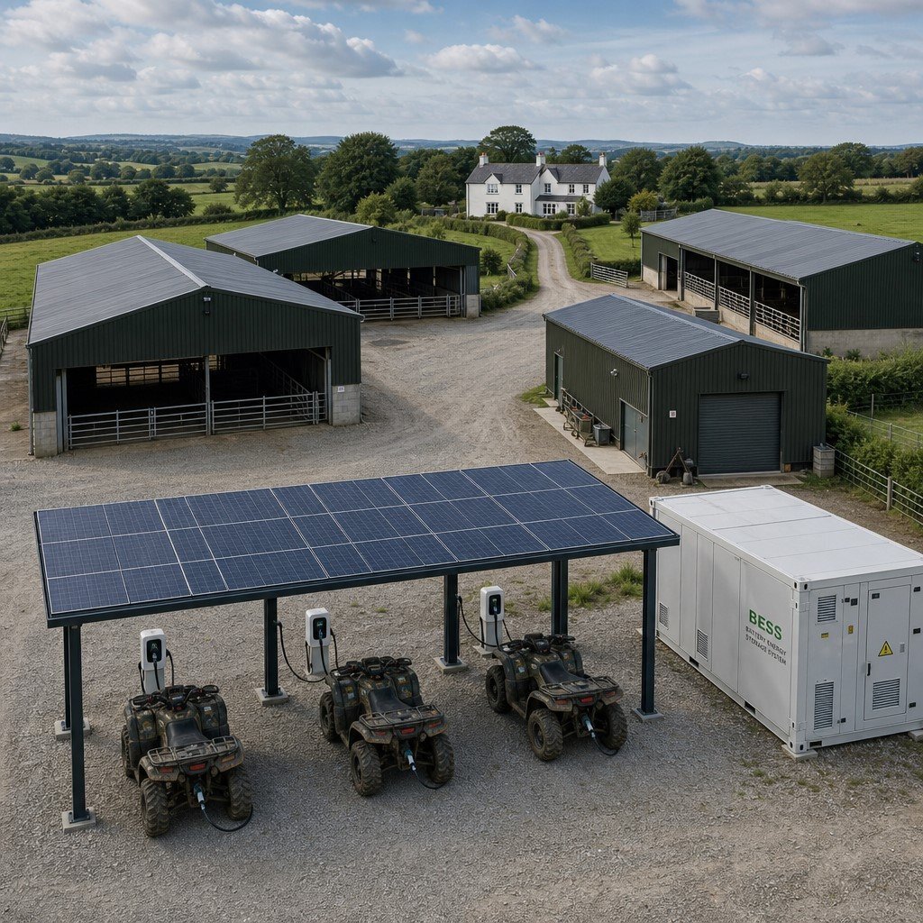 Energy Microgrids for the Farming & Agricultural community.