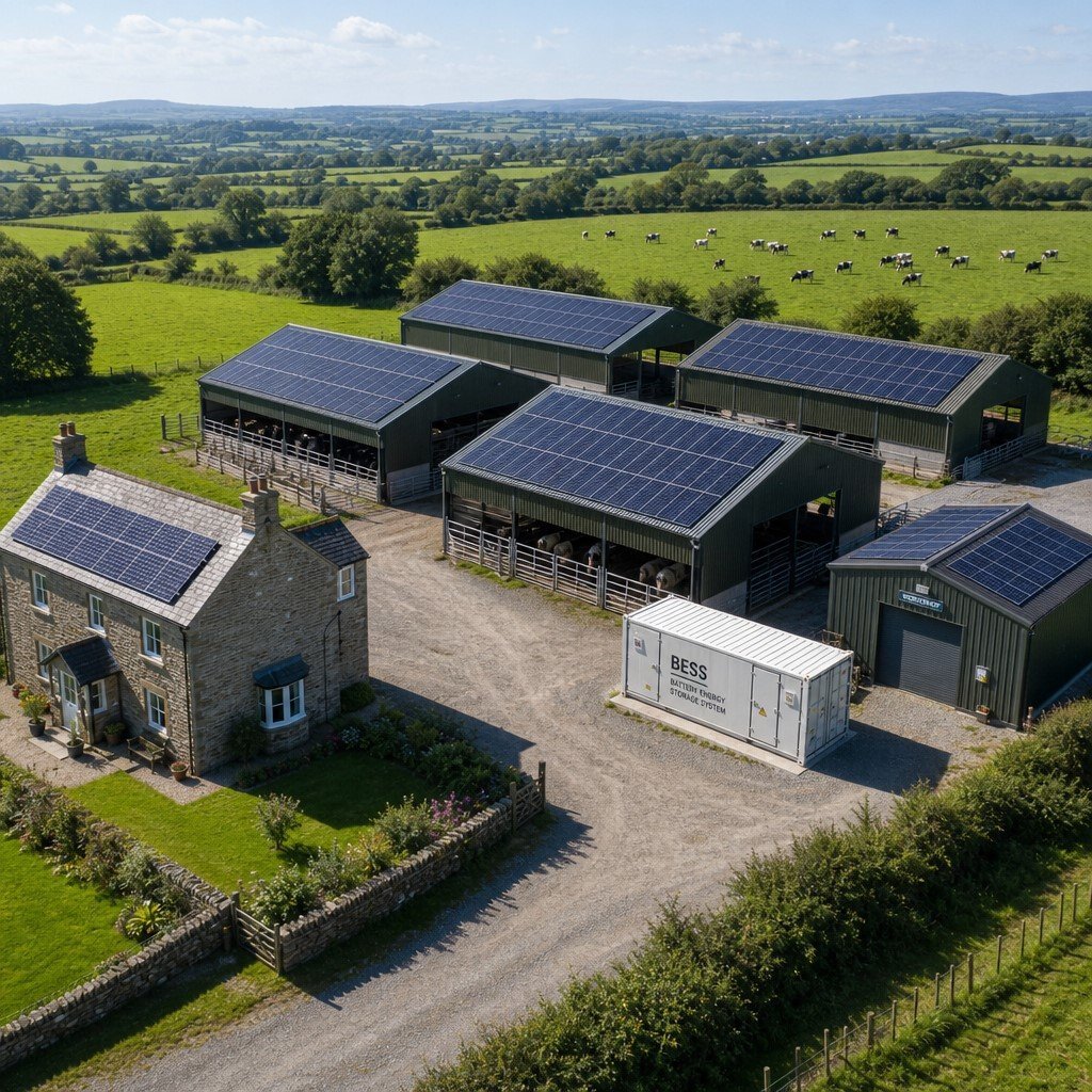 Energy Microgrids for the Farming & Agricultural community. 